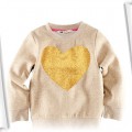 Bluza H&M ze złotym sercem