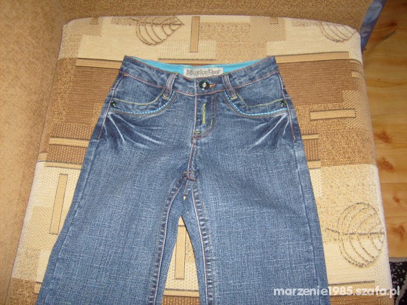 Granatowe jeansy Musketeer R 21