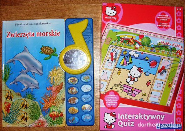 Interaktywny Quz HELLO KITTY i Dzwiękowa Książecza