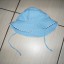 H&M jasnoniebieski kapelusz 86 cm