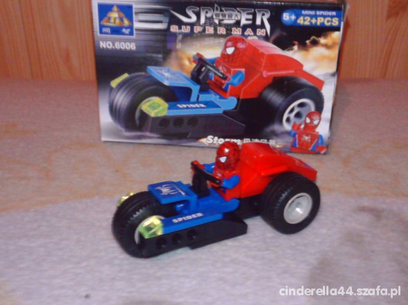 LLEGO SPIDERMAN MOTOR