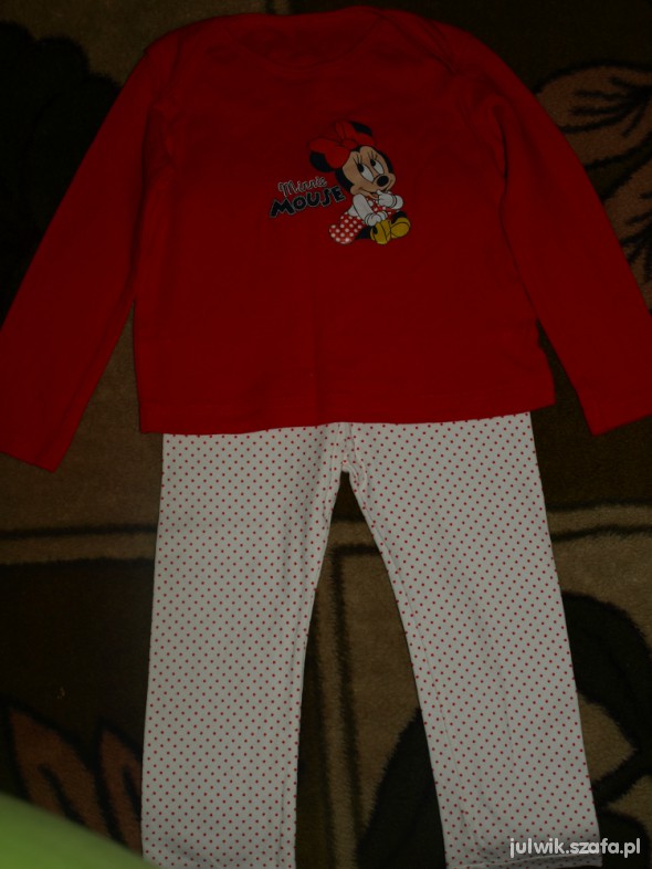 piżama minnie disney