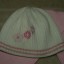 czapka zimowa i szalik biało różowe