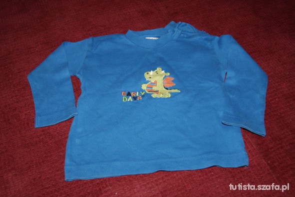 gratis early days 6 do 12 mies bluzka ze smokiem