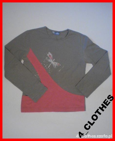 BESTA PLUS BLUZKA Z WAŻKĄ DWUKOLOROWA 152