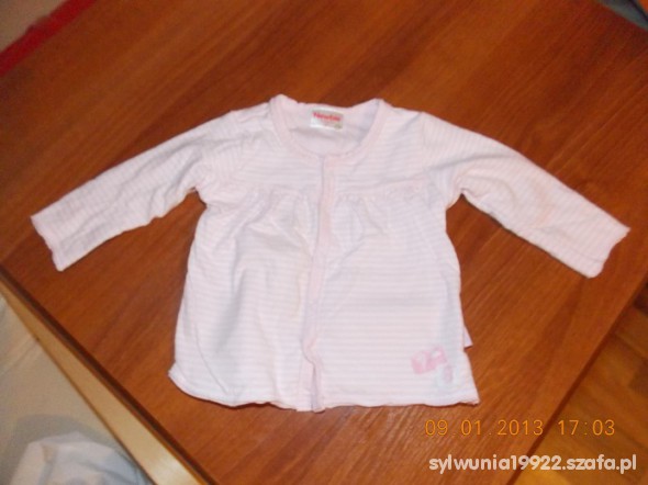 bluzeczka w różowe paski