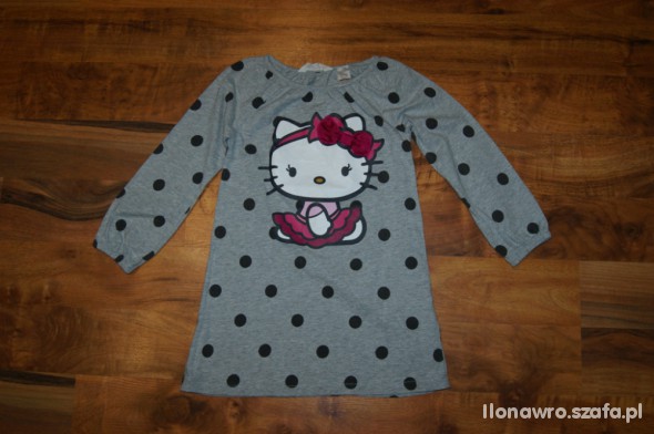 H&M Sukienka Hello Kitty 98 104