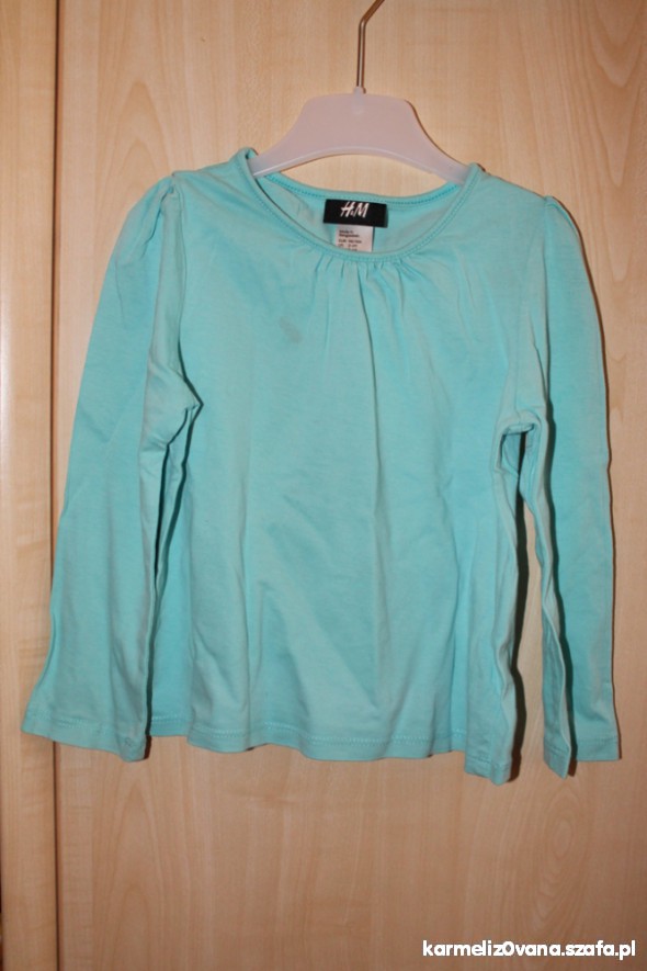 bluzeczka turkusowa HM