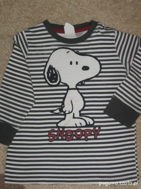 bluzka h m snoopy