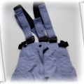 Spodnie na sanki śnieg 92 98 CIEPŁE na szelkach