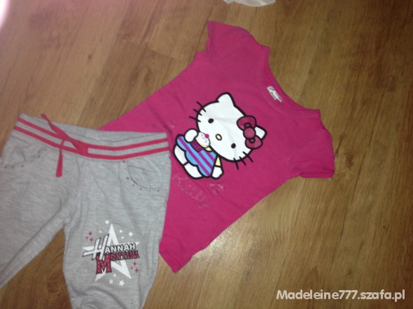 T shirt Hello Kitty plus dres Hannah Montana