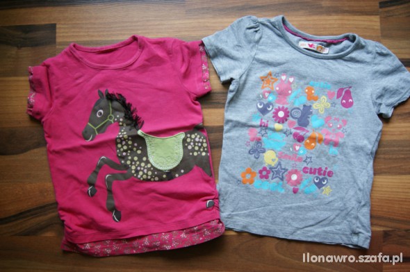 H&M bluzka 98 104 bluzka z konikiem GRATIS