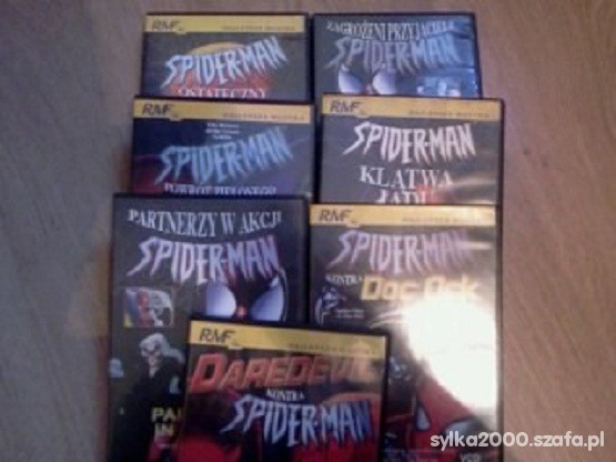 VCD Spiderman 7płyt 21 odcinkow