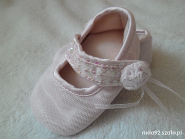 Śliczne baletki balerinki dla niemowlaczka