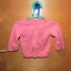 Różowy sweterek guziki 74 hm