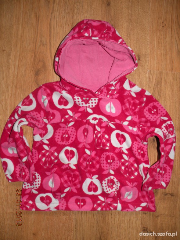 NEXT kolekcja JABŁUSZKO bluza tuniczka 92 cm