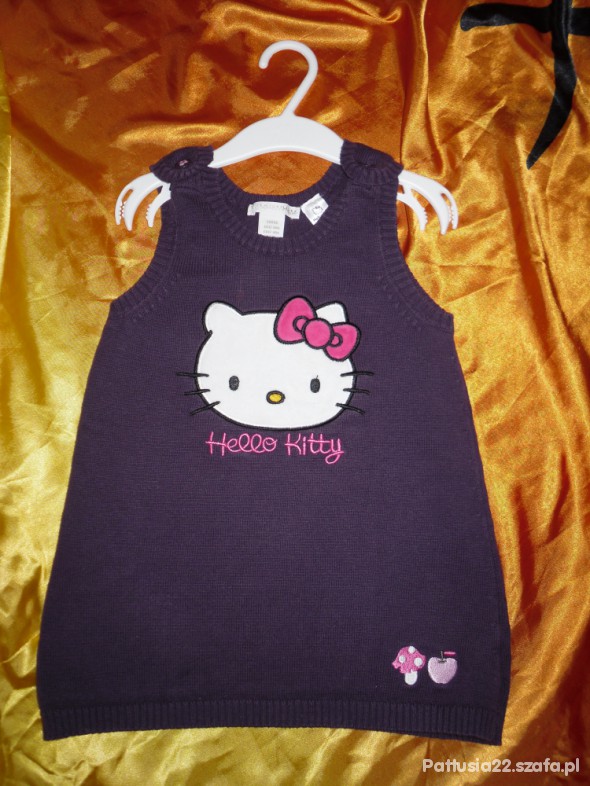 TUNIKA SUKIENKA HELLO KITTY H&M