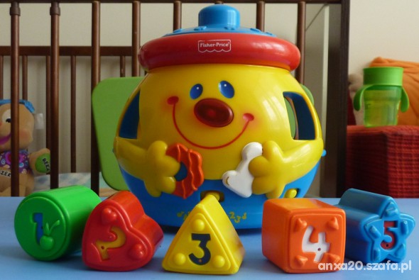 GARNUSZEK NA KLOCUSZEK FISHER PRICE