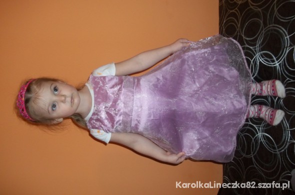 fioletowa sukieneczka