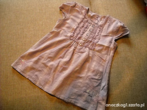 Bluzeczka z kryształkami dla dziewczynki 140