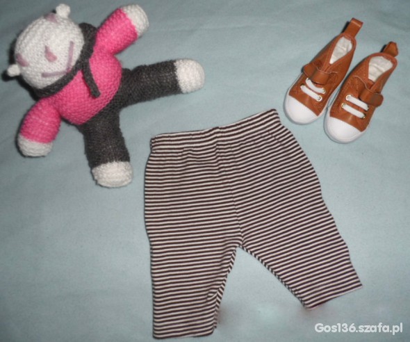 legginsy w paski MOTHERCARE 52cm