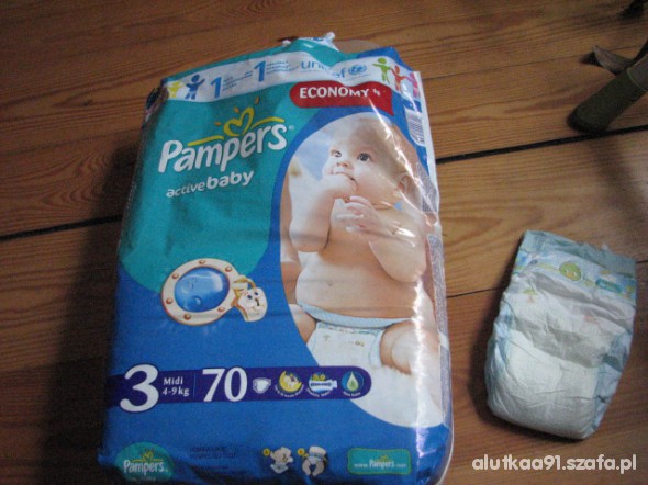 pampers active baby od 4 do 9 kg