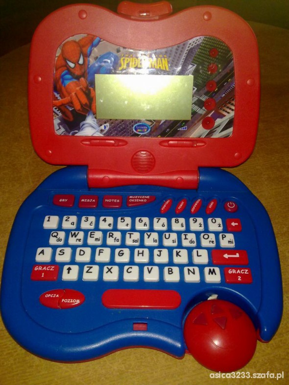 Laptop spiderman