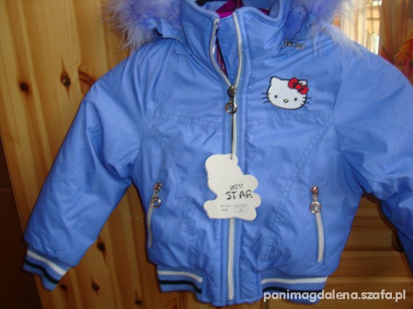 KURTKA NOWA 98HELLO KITTY