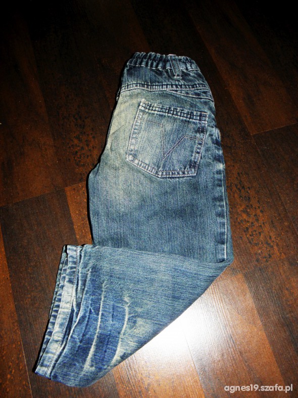 Świetne wycierusy jeansy NEXT dla modnisia