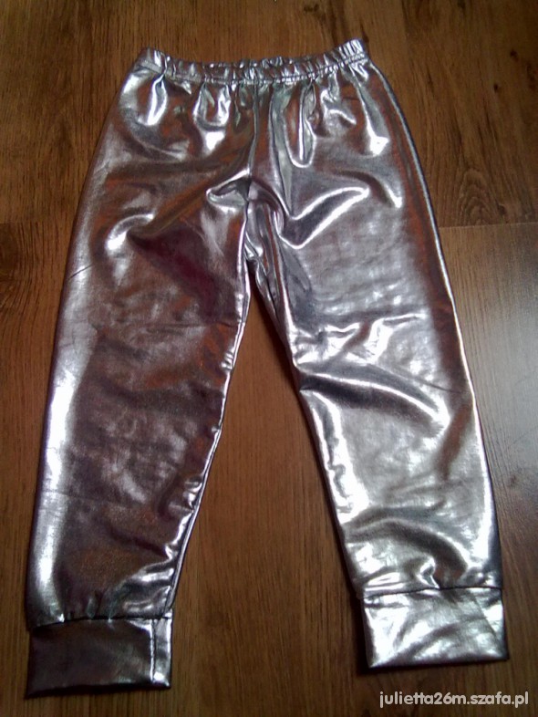 NOWE srebrne leginsy