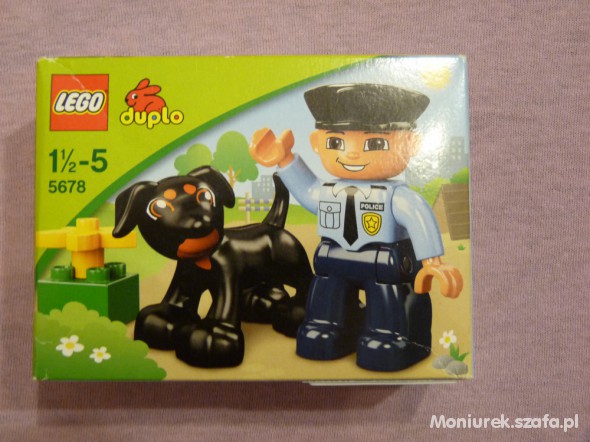 KLOCKI LEGO DUPLO Policjant nr 5678