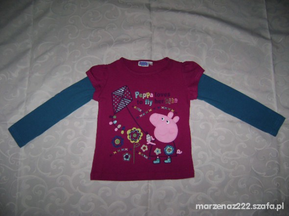 Peppa Pig roz 3 4 lata 98 104 cm