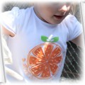 świetna bluzka pomarańcze 98