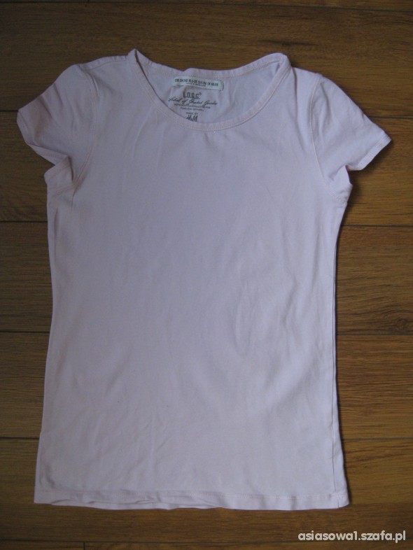 Super jasno różowy T shirt H&M 134 140