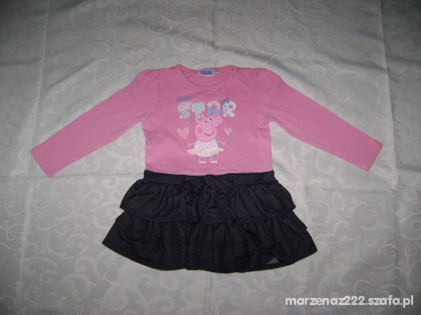 Peppa Pig roz 2 3 lata 92 98 cm