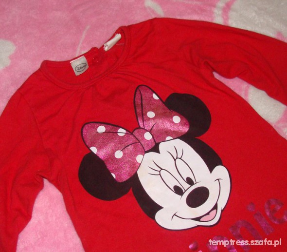 HM MINNIE MOUSE czerwona r86