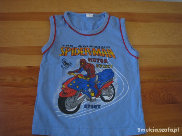 Koszulka bez rękawów 92 Spiderman