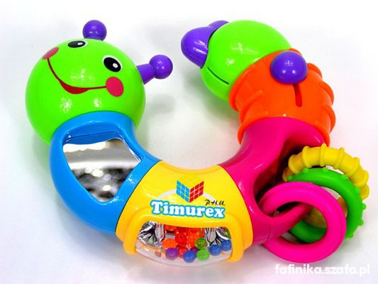 3 interaktywne edukacyjne grzechotki