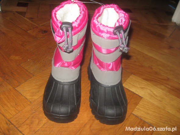 NOWE nieprzemakalne ciepłe buty na snieg deszcz