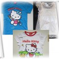 3 bluzeczki 2szt hello kitty oraz koronkowe cudo