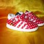 BUCIKI MYSZKA MINNIE CZERWONE ADIDAS 22 jak NOWE