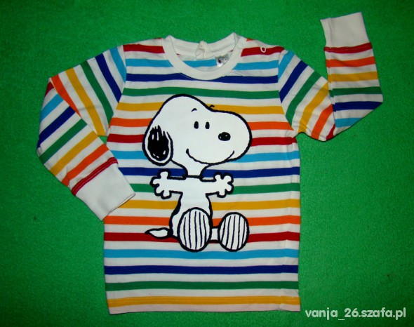 Bluzeczka H&M Snoopy 86