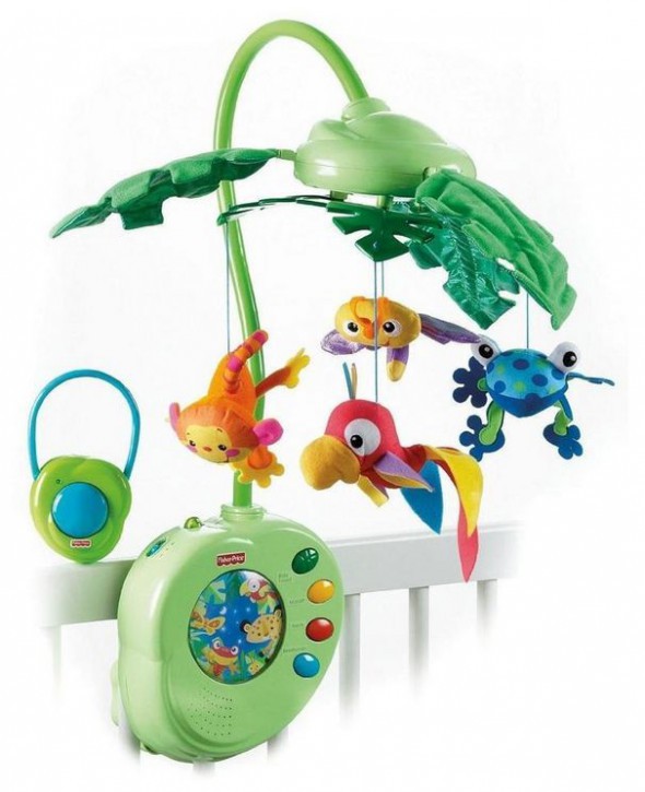 karuzela fisher price z pilotem