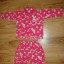różowa piżamka w dalmatyńczyki 74