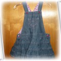 Jeansowa sukieneczka z falbankami Early Days 12 18