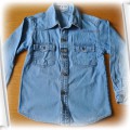 koszula chłopięca jeansowa 128