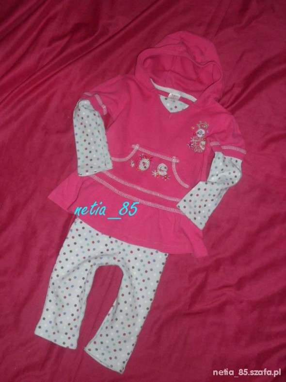SUPER komplecik legginsy i tuniczka 86