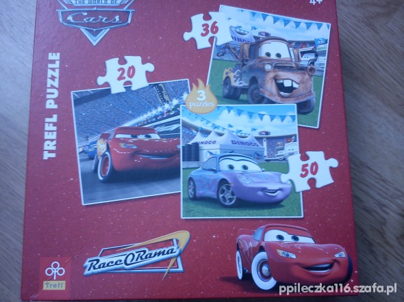 Puzzle Cars Disney sprzedam lub zamienie