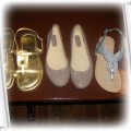 Pakiet sandałków oraz balerinki dla dziewczynki
