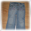Spodnie jeans przecierane122